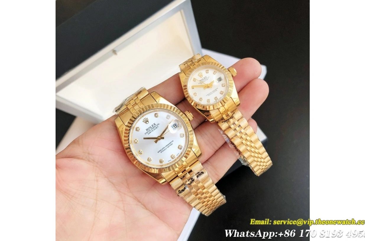 Dia 28mm Silver Jub Datejust GDF MY8215 YG 36 YG 0225